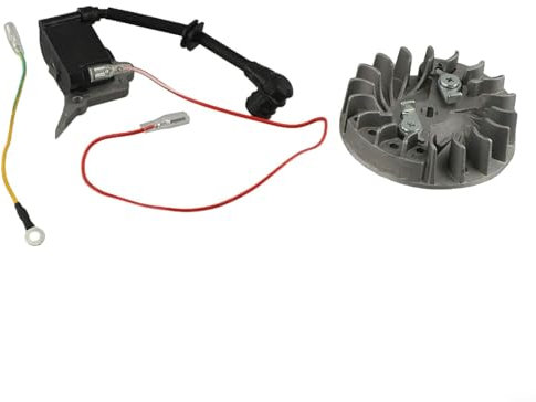 Oniissy Kit volano e accenditore, gruppo volano e accenditore, per sega a mano singola da 12 pollici, per motosega 2500 25CC