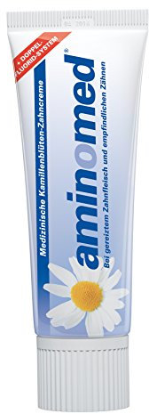Aminomed Fluorid-Kamillen-Zahncreme, 1er Pack (1 x 75 ml)
