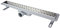 ATCO® Canaleta de ducha de acero inoxidable, sifón, desagüe de suelo, desagüe de ducha, 60 cm