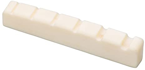Dado per chitarra elettrica, accessorio per dadi per chitarra, base piatta osso bianco crema, facile installazione per la sostituzione