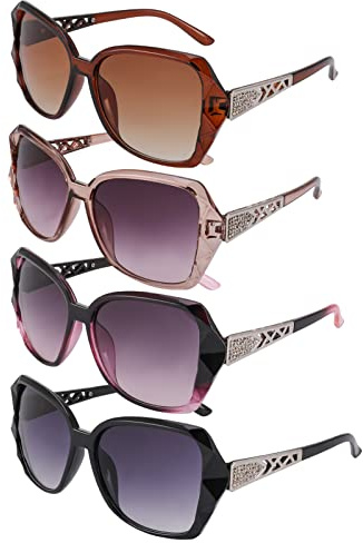DragonflyDreams Women Large Sunglasses, UV 400 Glasses