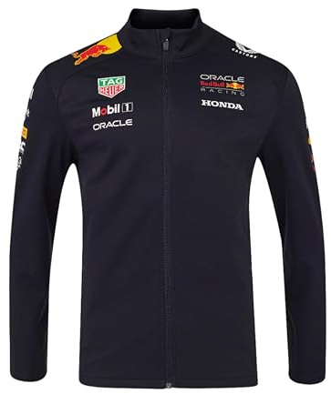 Castore Red Bull Racing F1 2025 Team Softshell-jacka, Marinblått Xsp, 3XL