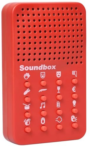 Machine à Effets Sonores avec 16 Effets Hilarants, Générateur de Sons de Farces, Machine de Sons Amusantes, Générateur de Bruit, pour Fêtes, Cadeaux, Farces—Rires, Applaudissements, Rots, Etc