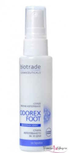 ODOREX® Spray Füße, gegen Schweiß und Gerüche für 10-14 Tage, 50 ml