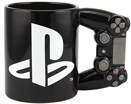 Tasse Manette PlayStation 4ème Génération - Tasse en Céramique pour Gamers, Grande Tasse Originale, 550ml (18.5 fl oz), Cadeau pour Joueurs