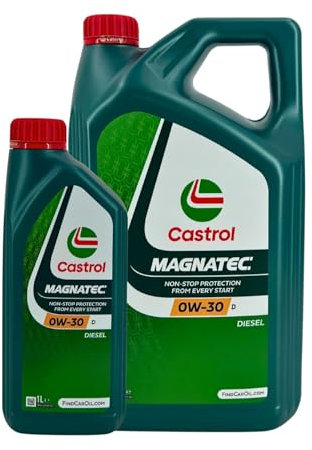 Motorenöl 0W-30 D Magnatec Stop Start [6 L] von Castrol (SET159C666L) Öl Schmierung Motorenöl