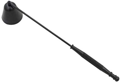 Xinlie Estintore per Candele con Manico Lungo in Acciaio Inox Kit Estintore Accessori Candela Accessori Candela di Utensili in Acciaio Inox Kit Cura Candele Spegni Candela in Acciaio Inox (Nero)