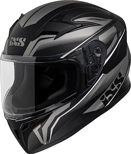 IXS 136 2.0 Kinder Helm, schwarz-matt/grau, Y/S (49/50)