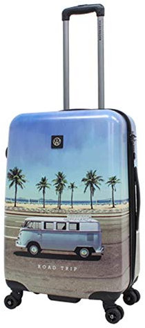 Bowatex Bulli T2 Bus Road Trip Reise Koffer Trolley 4 Rollen 67 cm medium