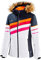 Black Crevice Damen Skijacke, schwarz/weiß, 46