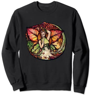 Beech Tree Fairy Art Nature Lovers European Beech Sweatshirt