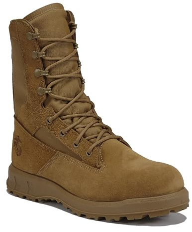 Belleville 510 Marine Corps Boots - Ultralight Tactical Boots - Vibram Military Shoes - Rapid-Dry Lining Tactical Shoes for Men - Hydrophilic Mesh Lining - Memory Foam Insole - Coyote - 10