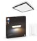 Philips Hue White Ambienca Aurelle Panelleuchte, schwarz inkl. Dimmschalter, 60x60cm, alle Weißschattierungen, steuerbar via App, kompatibel mit Amazon Alexa (Echo, Echo Dot)