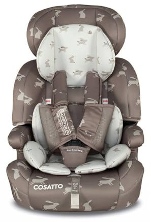 Cosatto Car Seat - Group 1 2 3 Booster Seat, 9-36 kg, 9 Months-12 Years, Side Impact Protection, Forward Facing (Lollop)