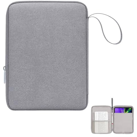 XPEX 9-11 Pouces Housse Pochette Tablette Sac Protection,résistant à l'eau, tissu antichoc triple couche, compatible avec iPhone/Samsung/Xiaomi/Huawei