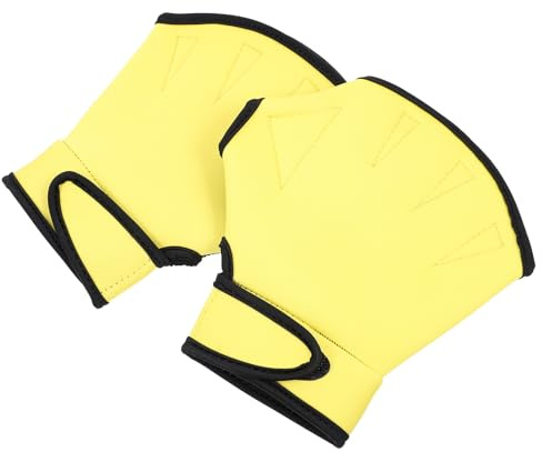 ULTECHNOVO Guantes De Natación Palas De Natación Guantes De Agua para Piscina y Entrenamiento De Buceo Térmicos