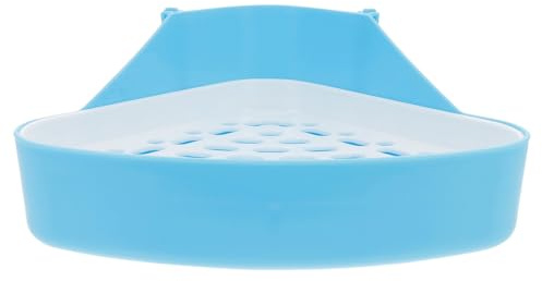 Tofficu Bac à Litière Compact pour Rongeurs, Cuvette Toilette pour Hamsters et Cochons d'Inde, Accessoire pour Habitat Domestique