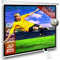 Motorleinwand SlenderLine 220 x 220cm (BxH) - 1:1 Format - 2D/3D - Full-HD - 4K Ultra HD - Beamer Leinwand inkl. Funkfernbedienung