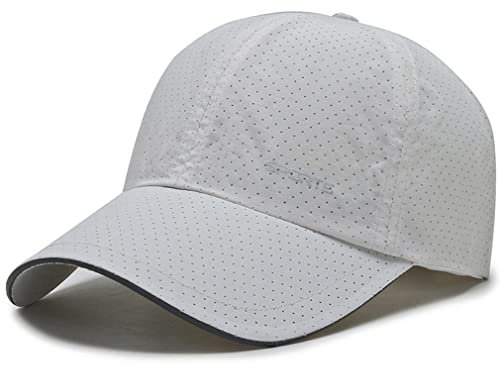 Sleeping forest Basecap Herren Sommer Athletic Golf Cap Damen Baseball Cap Trocken Sonnenschutz Atmungsaktiv Running Hat Outdoor Verstellbare Sports Cap Leichtgewicht Farben Sonnenhut Unisex Weiß