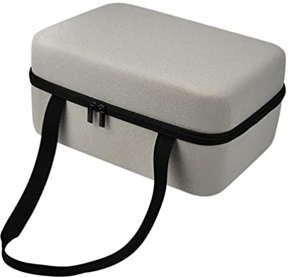 LiLiTok Projektcor Caja de Almacenamiento Compatible para XGIMI H3S Proyector Bolsa de Transporte Proyector Eva Rígida Caja Protectora Accesorios, gris, Maletín
