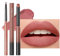 HERBENJOY Matte Lipstick for Women,Nude Lipstick Lipliner Pencil Lip Filler Long Lasting Lip Gloss,Lip Liner and Lipstick Set,Lip Makeup Kits for Daily Makeup and Holiday, 0.50 g (Pack of 2)