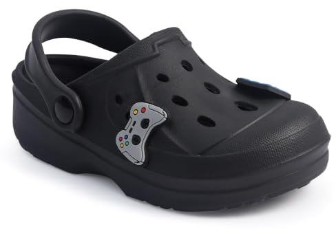The Essentials Wardrobe Children TEW Clogs - Black - UK-13