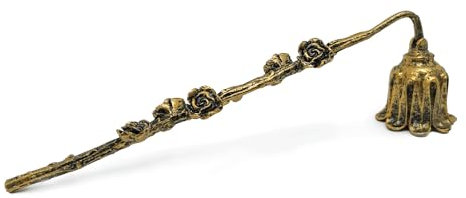 AIM & GGKK Kerzenlöscher,Kerzenlöscher mit Rosenknospe für Kerzenliebhaber,Dekoration von Zuhause