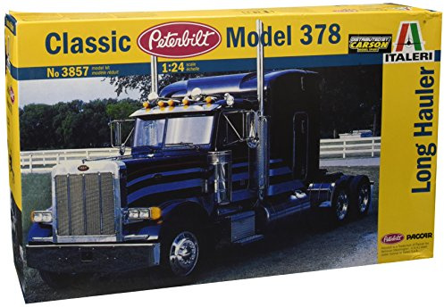Italeri - I3857 - Maquette - Voiture et Camion - Peterbilt 378 Long Hauler - Echelle 1:24