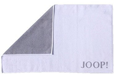 Joop! Badematten Classic Doubleface 1600 weiß-Silber - 67