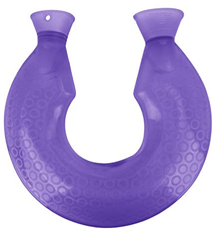 Hot Water Bottle, U Shaped PVC Explosion-Proof Hot Water Bottle Heating Pads Neck Shoulder Hand Warmer Heat Pack Hot Cold Therapy Pain Relief Neck Relaxing Warming Heating Wrap Pillow Hot Water Bag