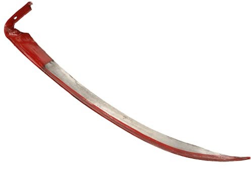 KOTARBAU® Guadaña de Acero 90 cm, Guadaña Estrecha, Guadaña para segar, Hoz, Guadaña para Cortar Hierba, Guadaña Afilada, Dalle