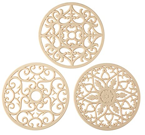 Colinda Silicone Trivet for Hot Dishes, Hot Pot and Pads - Protect Countertop from Hot Pot and Pans Coming Out from The Oven or Stove - Non-Slip & Heat Resistant,Green,Set of 3