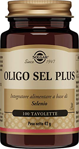 Solgar OLIGO SEL PLUS – Seleniometionina, 100 mcg, 100 tavolette