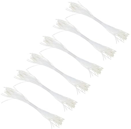 PATIKIL 10mm Étamine de Fleur à Double Tête, 150 Pcs Étamine de Fleur Artificielle Pistil Étamine Florale de Perle Mate pour Décoration de Mariage de Carte de Noël DIY, Blanc