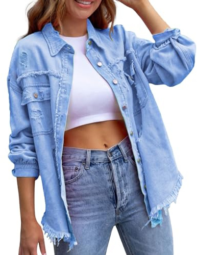 Chaqueta vaquera larga de verano para mujer, chaqueta de entretiempo, chaqueta vaquera de primavera, chaqueta vaquera para mujer, chaqueta vaquera vintage, abrigo vaquero de entretiempo, chaqueta de