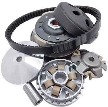 ZfOvvRe Gruppo Frizione for Ruota motrice con puleggia for Cinghia di Trasmissione for Motocicletta, Adatto for WH125T-3 WH125T-5 WH125T-6 WH125LZ Elit125