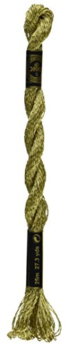 DMC Metallic Pearl Cotton Skein Size 5 27.3yd - Gold