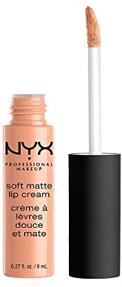 NYX Professional Makeup Rouge à Lèvres Soft Matte Lip Cream, Fini Mat Crémeux, Couleur Ultra-Pigmentée, Tenue Longue Durée, Teinte : Cairo