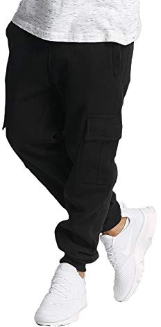 Southpole Joggingbyxor i Active Fleece och Tech Woven-material, cargo-modell för herrar, L