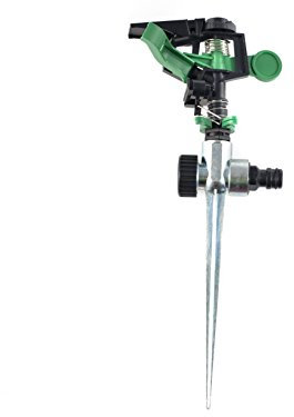 Home 8700000 Irrigatore da Giardino Ad Impulso, Nero/Verde