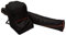 Aves-24 SKITASCHE Skisack 150 160 170 180 und 190 cm für Ski mit Stöcke mit/ohne Skischuhtasche reißfeste Skibag (180cm, SCHWARZ mit Schuhtasche)