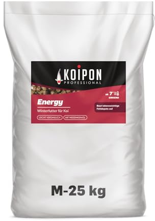 KOIPON Energy Winterfutter 25 kg 6 mm, sinkend, für Koi & Goldfische