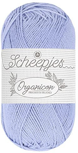 Scheepjes - Scheepjes 255 Glockenblume Organicon Garn - 5x50g