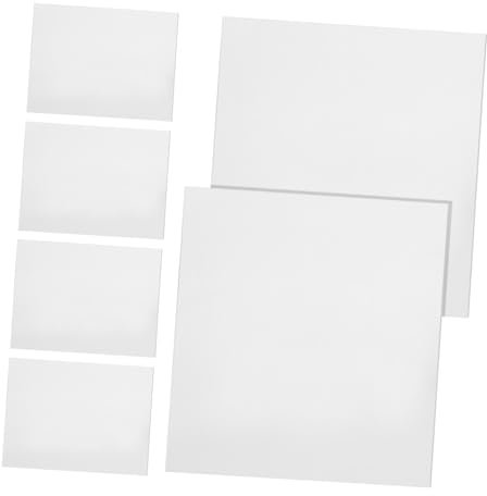 Lurrose 6stücke Transparentes Acryl Memo Board Schreibtafel Nachricht Hinweis Board Für Shop Schule Büro Zuhause Küche Geburtstagsfeier Hochzeit