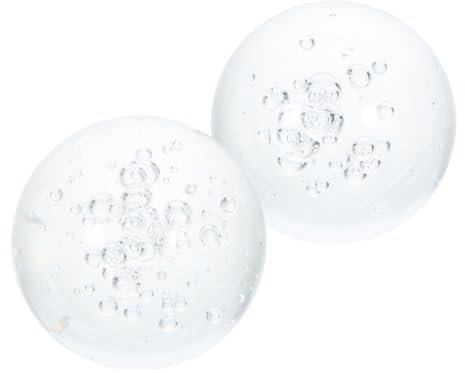 ANDRESLAD Sfera Di Cristallo A Bolle Per Fontana Centrotavola Decorativo Per Interni Ed Esterni Per Decorazioni E Oggetti Di Scena