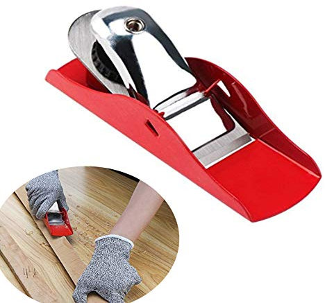 QQNQQ Pialla for Legno, Mini pialla for Legno, Pialla Portatile for Lavorazione del Legno, Pialla Portatile con Base Piatta, Pialla a Blocco, Utensile Manuale for levigare la Superficie