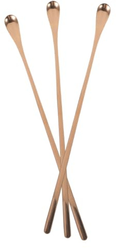 Gadpiparty 3 Pièces Cuillère à Nourriture pour Lézards Long Manche Cuillère pour Reptiles Outil pour Nourrir Les Reptiles pour Aliments Humides