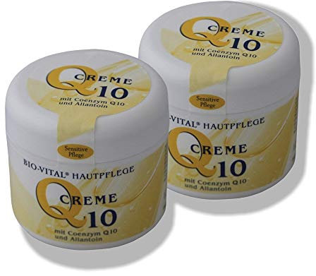 2x Anti-Aging Coenzym Q10 Creme für Gesicht Hals & Dekolleté | Gesichtscreme | Hautpflege | Gesichtspflege | Körperpflege | Hautcreme für trockene Haut