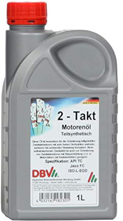 DBV 2-Takt-Öl (teilsynthetisch) 20 x 1-Liter-Dose