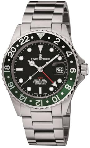 Revue Thommen Herren Armbanduhr Automatik Diver GMT 17572.2138